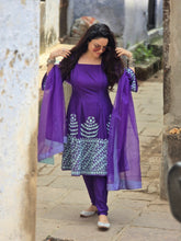 A-line short Anarkali suit (Banaras edit)